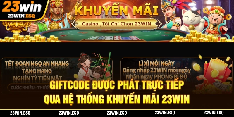 Nhận thưởng trực tiếp qua hệ thống khuyến mãi