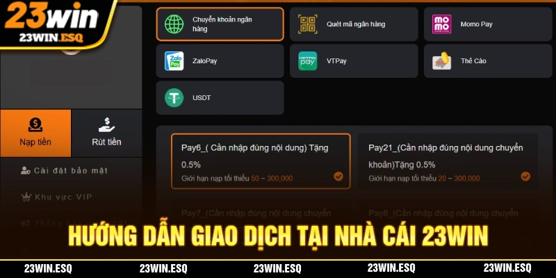 23WIN🎖️Trang Chủ Chính Thức 23win.com | Đăng Ký Tài Khoản +99K 22 Cách giao dịch thành công tại 23WIN